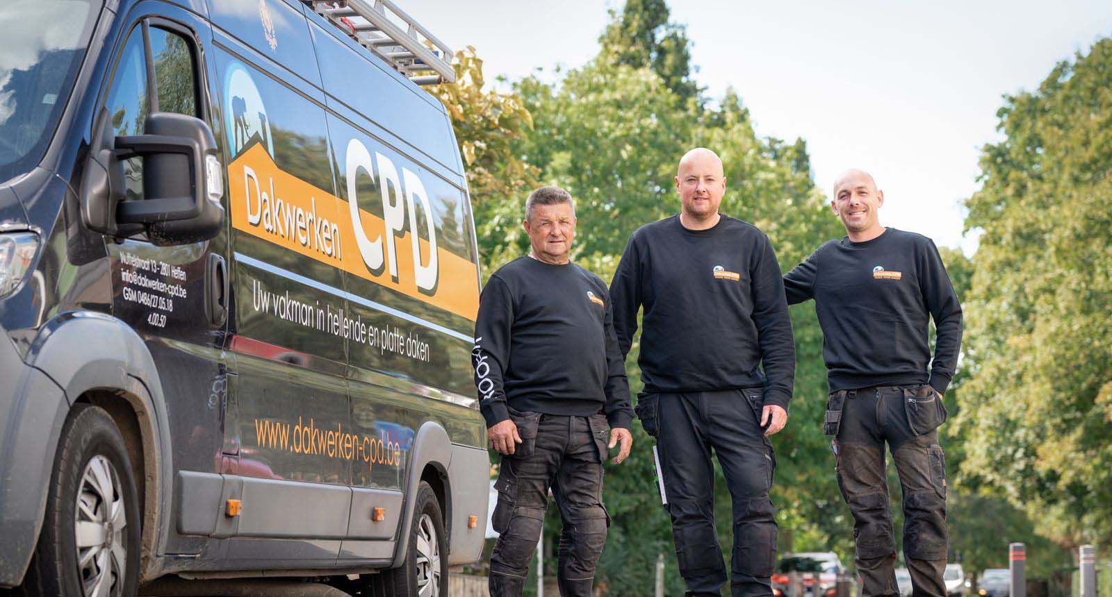 Dakgoot en zinkwerk geplaatst door Dakwerken CPD